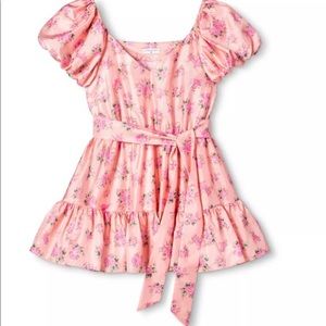 Love Shack Fancy x Target pink floral dress